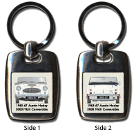 Austin Healey 3000 MkIII Convertible 1963-67 Keyring 5